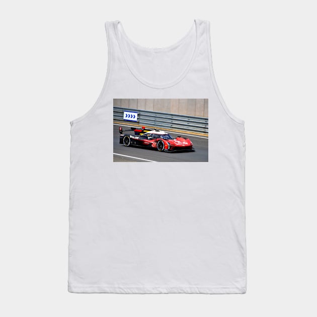 Cadillac V Series R no311 24 Hours of Le Mans 2023 Tank Top by AndyEvansPhotos